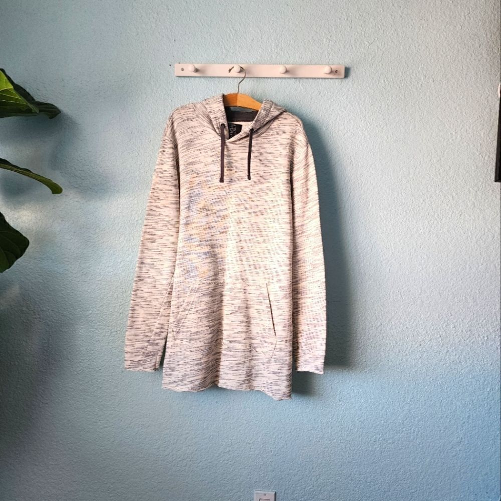 BERSHKA Mens collections cool day hoodie long sweatshirt